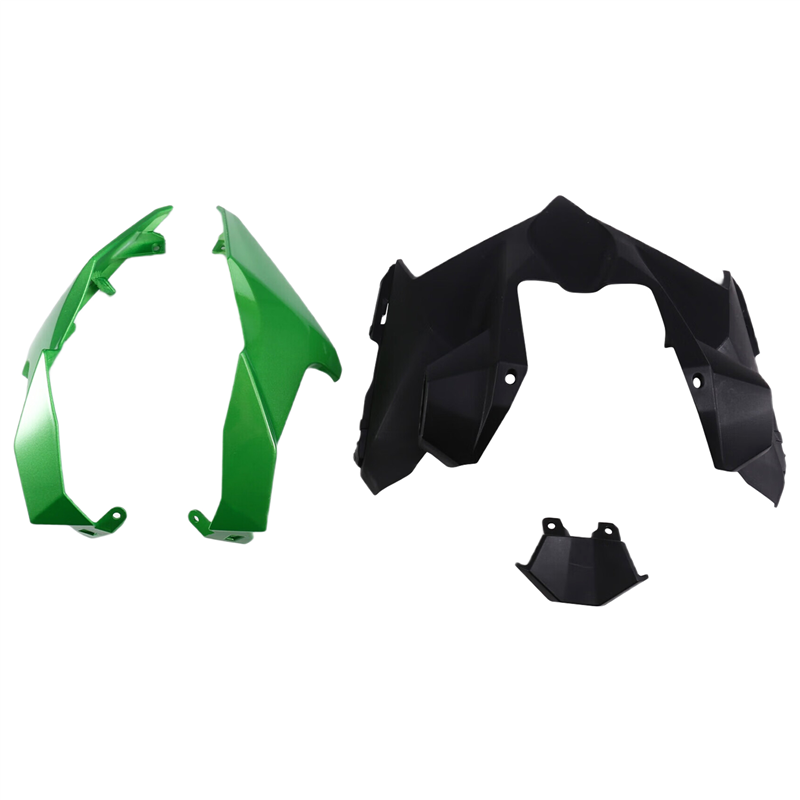 NAMUNY Motorcycle Front Headlight Frame HeadLamp Assembly Trim for Z250 Z900 Z650 Z400 KLR650 ZR1000 2019-2023 Green