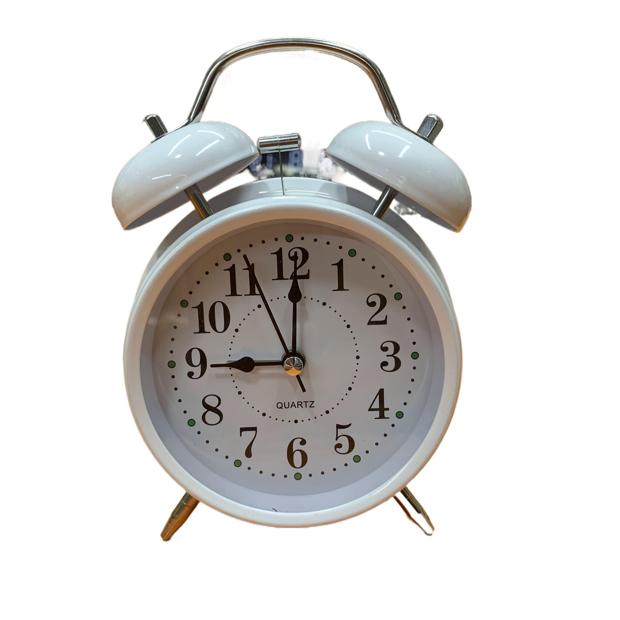 New Attractive Design Round 1,2,3,4 Numbering Dial Black Color Loud Alarm Sound Best Quality Table Alarm Clock
