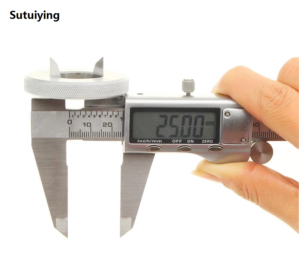 Sutuiying Digital Vernier Caliper 6/8 Inch 150mm/200mm Stainless Steel Sales promotion Electronic Metal Caliper Micrometer Depth Measuring Tools