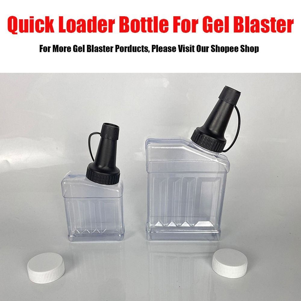 1Pcs New Portable Bubble Bead Container Bottle S/L Plastic Water Gel Bead Subpackage Gel Bead Refill Bottle for Kids Boys Girls Children