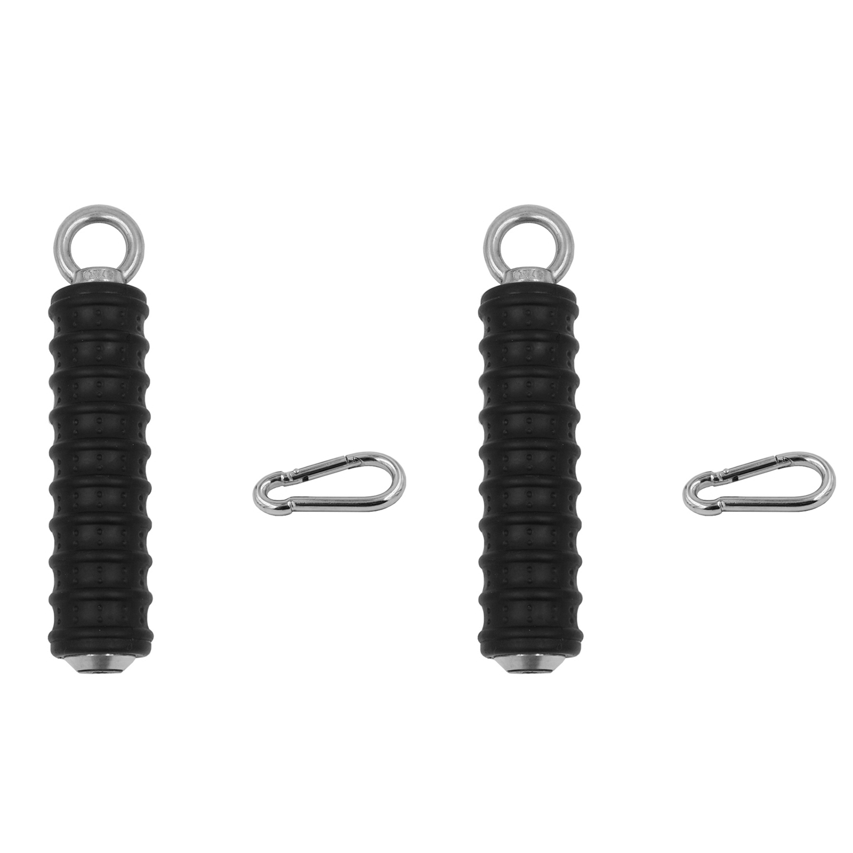 Gym Lat Pull Down Pulley Cable Machine Handle Attachment Fitness Arm Wrestling Workout Deadlift D Shape Hand Grip-6CM