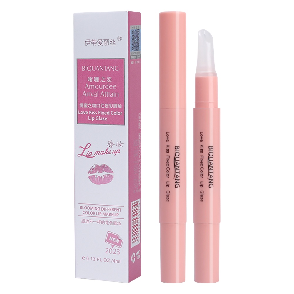 4ml Creative Translucent Lipstick Raincoat Non-Sticky Lip Lock Waterproof Long Lasting Sealing Gel Makeup No Fade Lip Glaze Cosmetic Lips Care Supplies