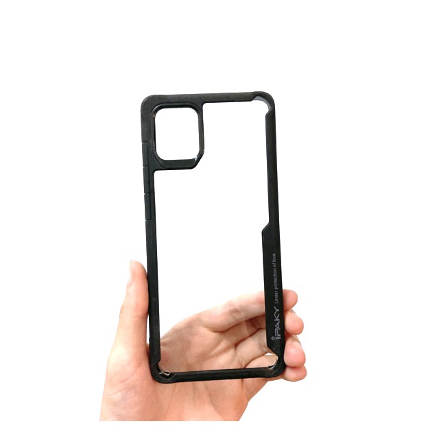 Samsung Note 10 Lite Border Cover With Back Transparent