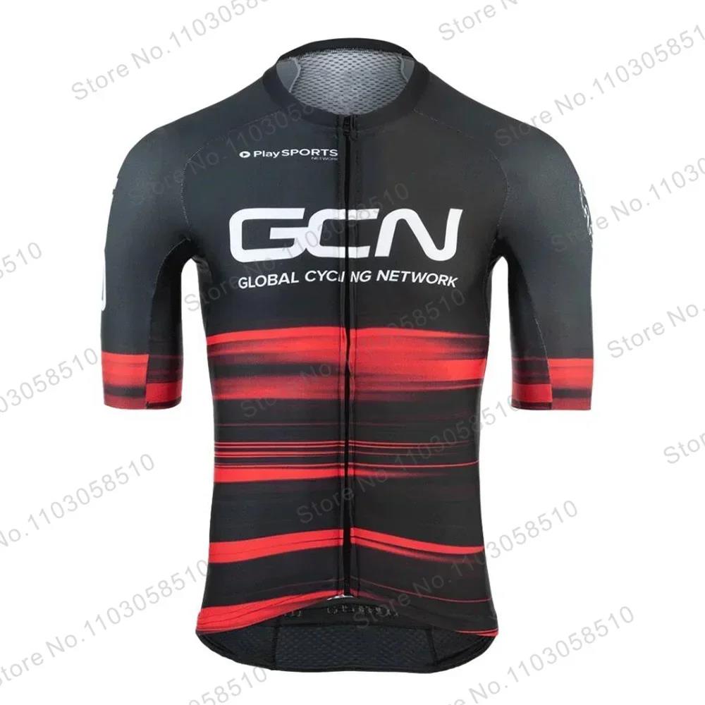 HOT New 2024 GCN Cycling Jersey Set Men Cycling Clothing Road Bike Shirts Suit Bicycle Bib Shorts MTB PRO Team Wear Maillot Culotte