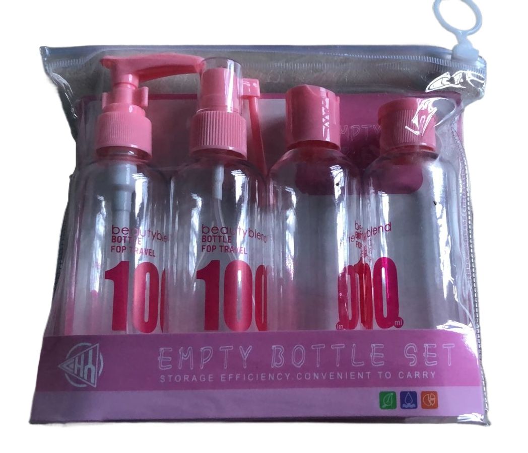 4 Pieces Empty Clear Mini Plastic Spray Bottles for Essential Oils, Travel, Perfumes, Small Spray Bottle With Plastic Sprayer