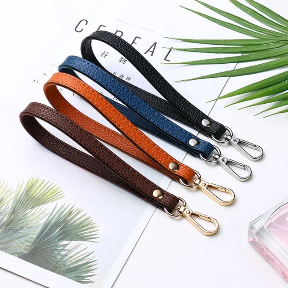 Strap Accessories 40/60cm Bag Strap PU Leather Soft Bag Handle DIY Replacement Hand Strap Bag