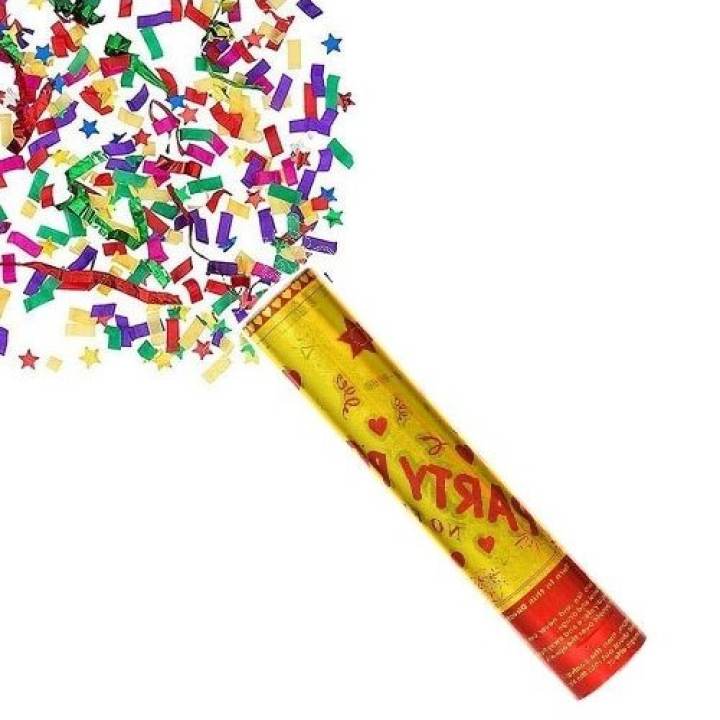40 Cm Party Popper / Party Canon / Birthday Sparkle / Fun Gliser / Confetti 1 Piece 40cm For Wedding, Birthday, Anniversary