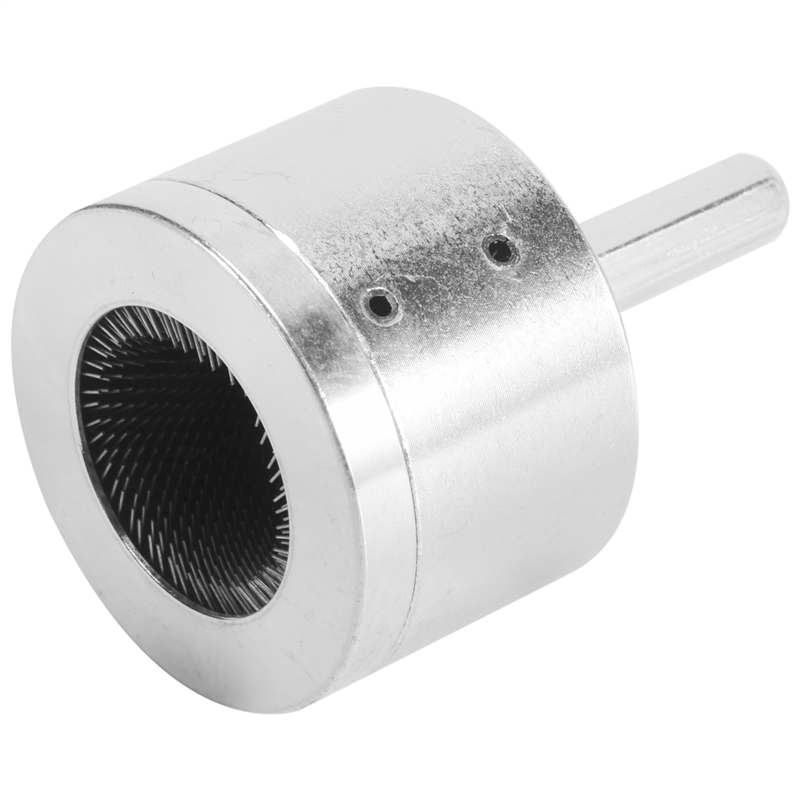 Copper Pipe Pipeline Cleaning Brush All-Metal HVAC Duct Cleaning Brush Drill Easy Install 3/4inch