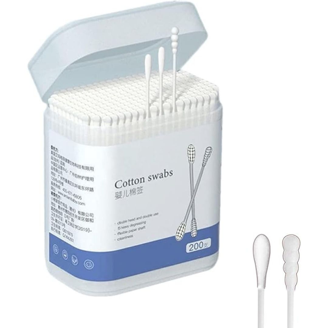 Baby Care Cotton Buds - Soft, Double-Headed & Easy to Use