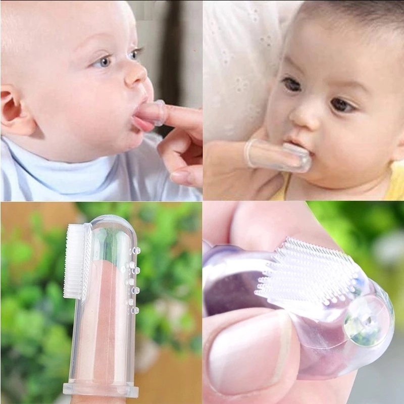 Mumlove Baby Finger Toothbrush With Soft Bristles And Safe Material