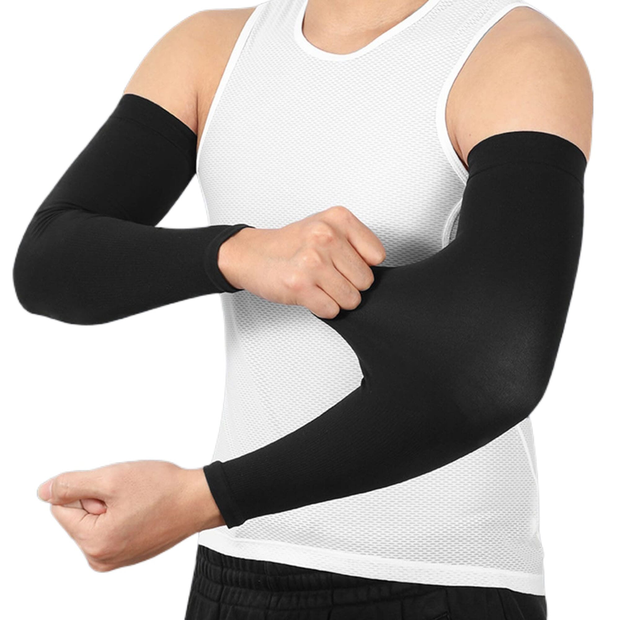 Arm Sleeves Cool Free Pair Wrist Band