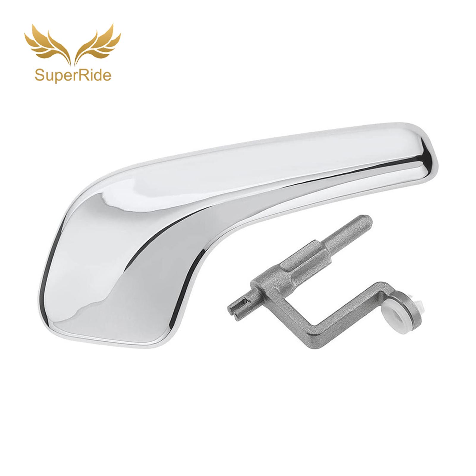 SuperRide Metal Transmission Inner Bracket Chrome Interior Door Handles for Opel Left Right Side Easy Install Replacement Bolts Durable for Car