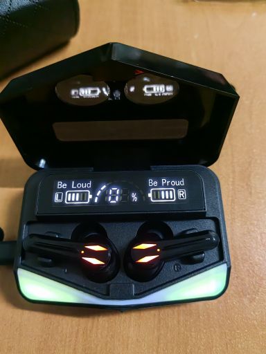 Vylon TWS Wireless Bluetooth Headset Gamer LED Digital Display Earbuds with Mic Wireless Headphones Stereo Hifi Bluetooth Earphones