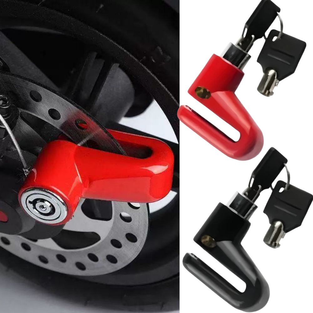 Portable Anti-Theft Disc Brake Lock Waterproof Anti-pry Bicycle Locks Rust-proof Durable Electric Bike Locks