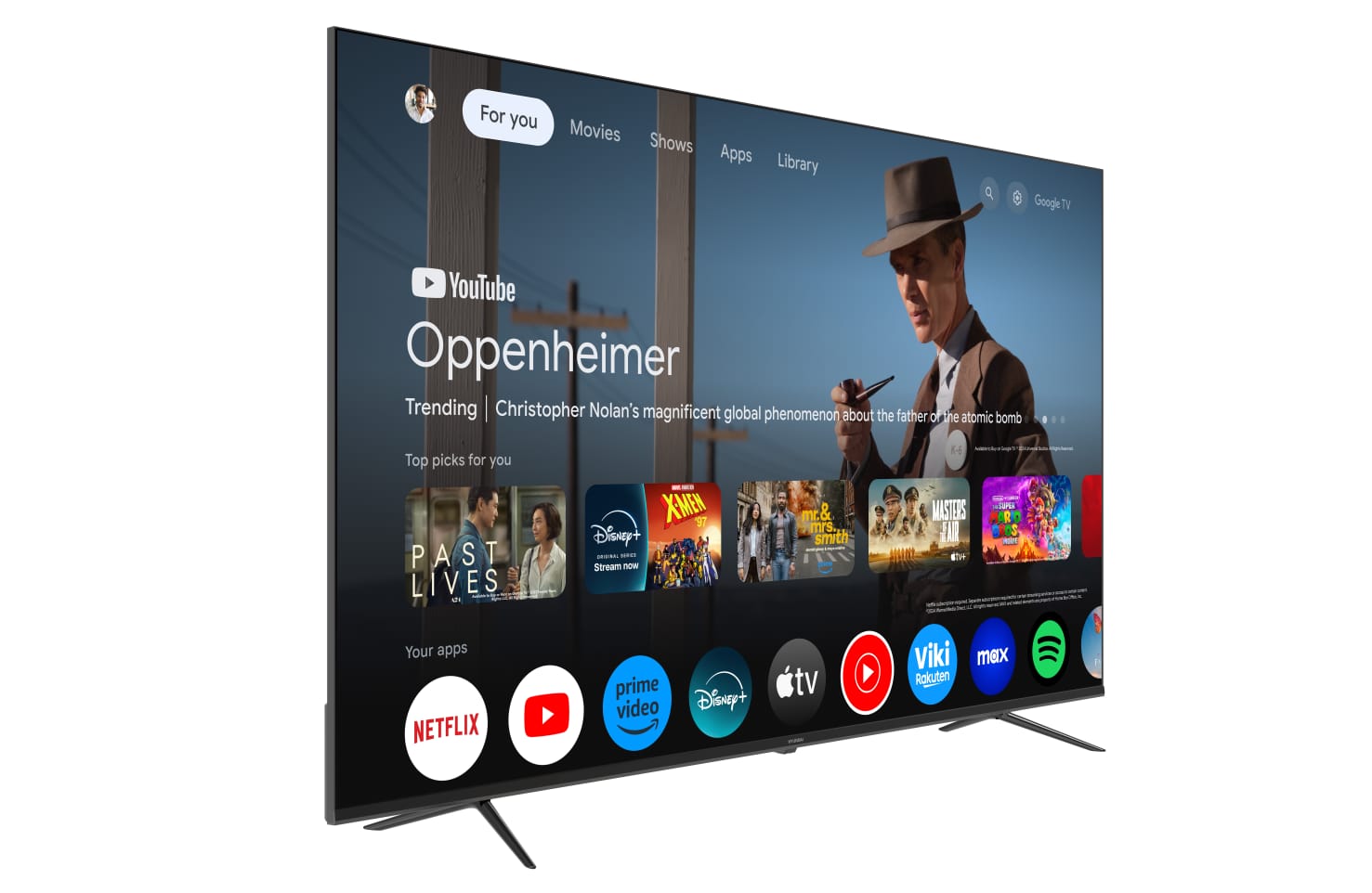 HYUNDAI LED TV / QLED Google Certified Operating System / 65 Inch / 3 Years Warranty