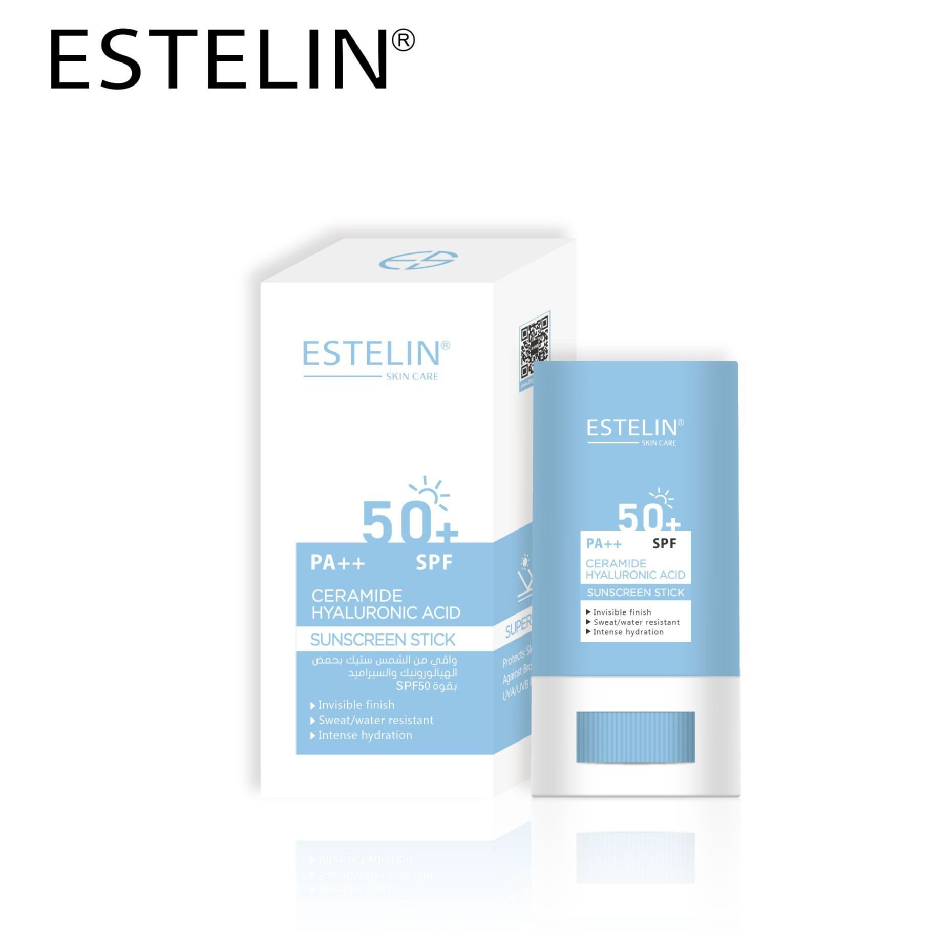 Estelin Ceramide Hyaluronic Acid Sunscreen Stick