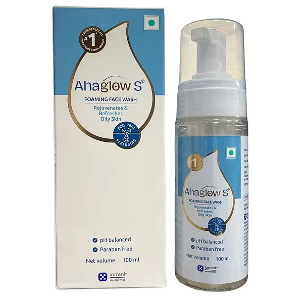 Ahaglow S Foaming Face Wash 100 ml