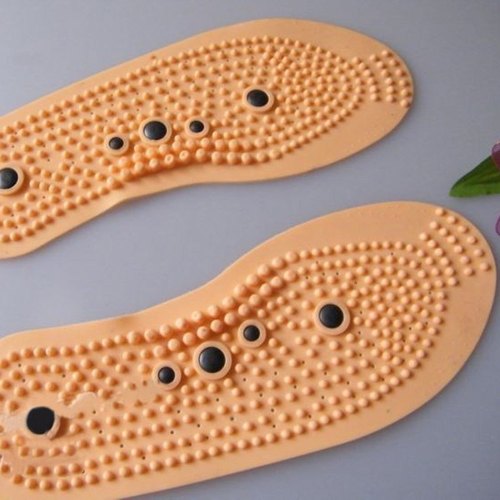 Acupressure Magnetic Massage Insoles Foot Therapy Reflexology Pain Relief Rubber / By ShopHill