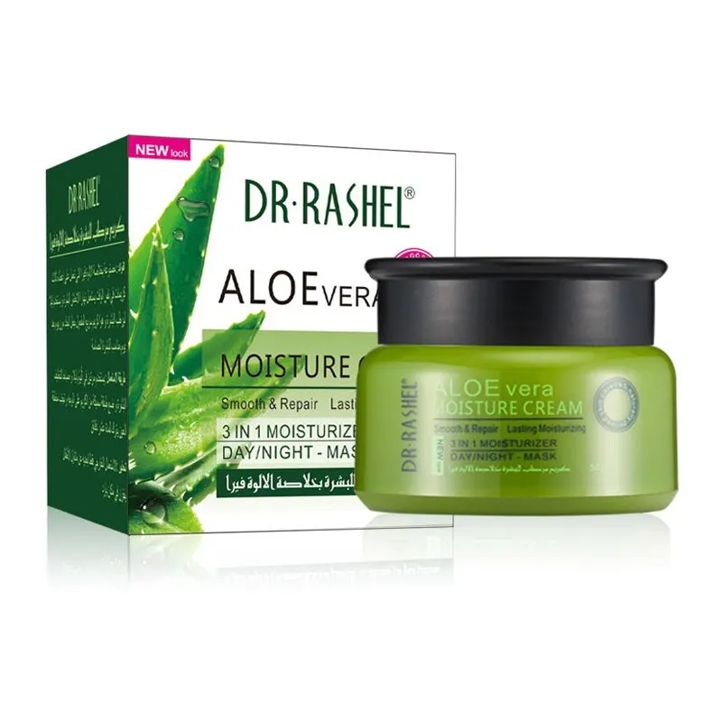 Dr. Rashel Aloe Vera Moisture Cream 3 In 1 Moisturizer Day / Night Mask 50GM