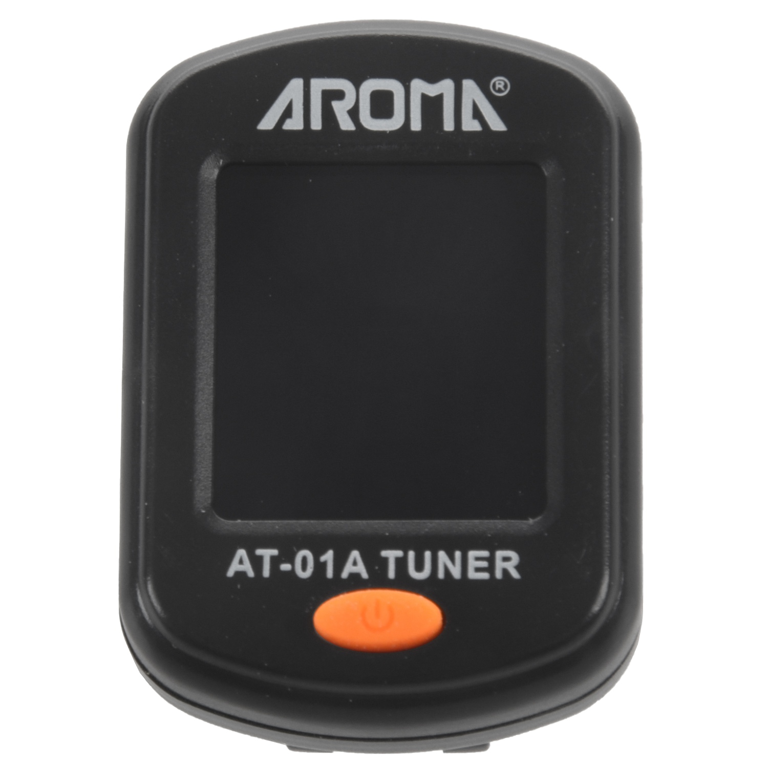 OUMERY Aroma At-01A Guitar Tuner Rotatable Clip-On Tuner Lcd Display For Chromatic Acoustic Guitar Bass Ukulele