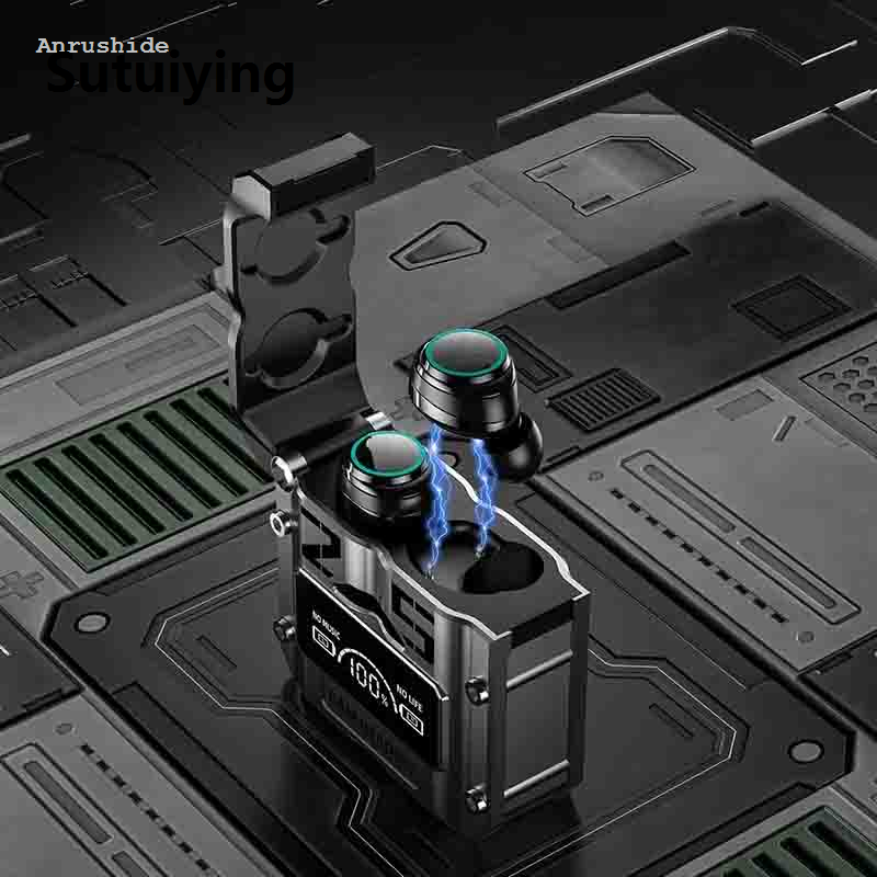 Sutuiying Fashion Anrushide M25 Small Wireless Earbuds Cheap Wireless Low Latency IPX-7 New Waterproof Type C Earphone Motast Wireless Earbuds