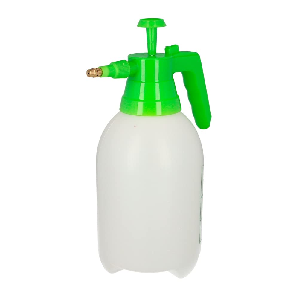 2L Pressure Water Spray Pump Bottle - Handheld Garden Sprayer for Plants, Cleaning & Sanitizing - Portable Multi-Purpose Water Spray Pump