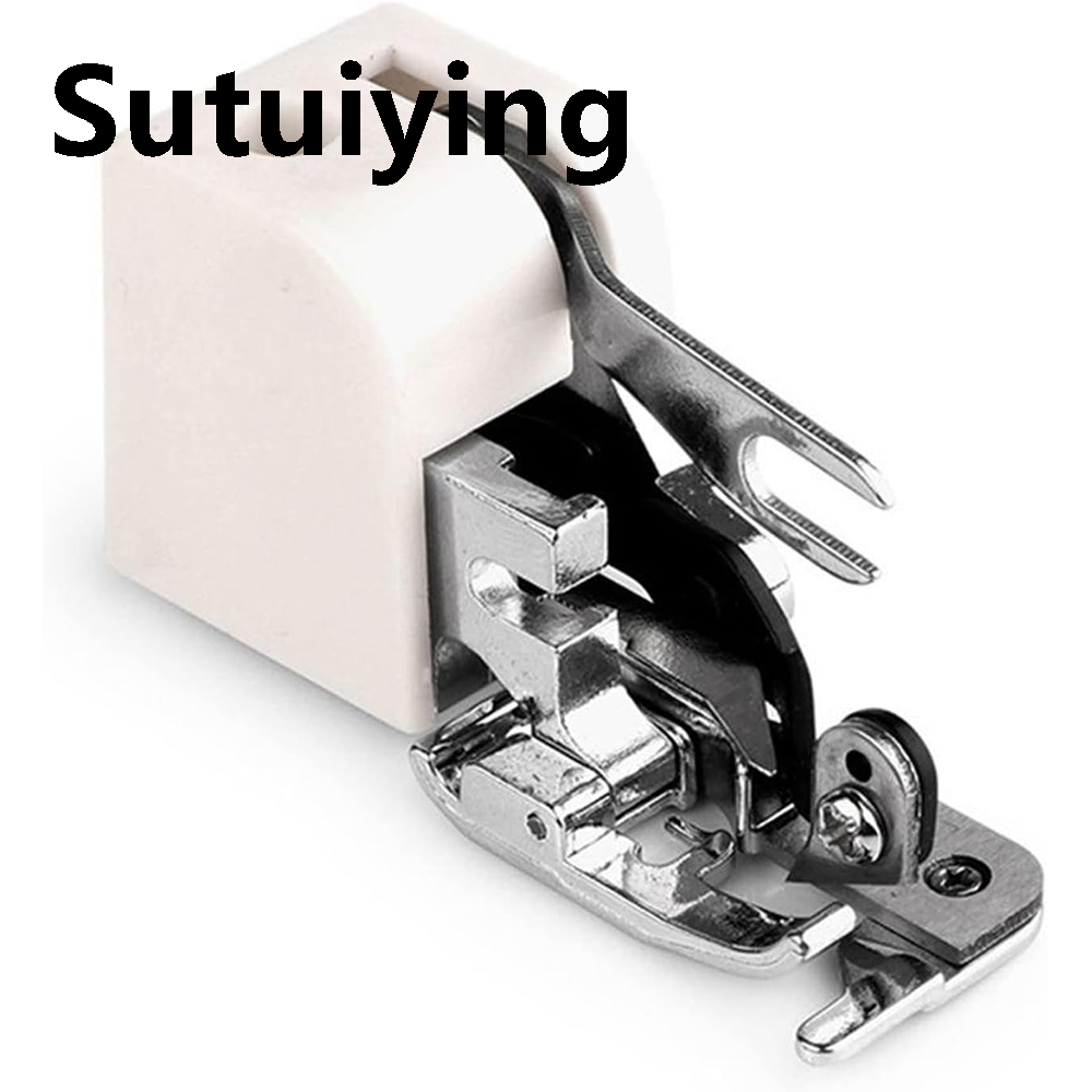 Sutuiying CY-10 Overlock Sewing Machine Side Cutter Presser Foot For Singer 2025 New Brother All Low Shank Sewing Machine Accessories Replacement