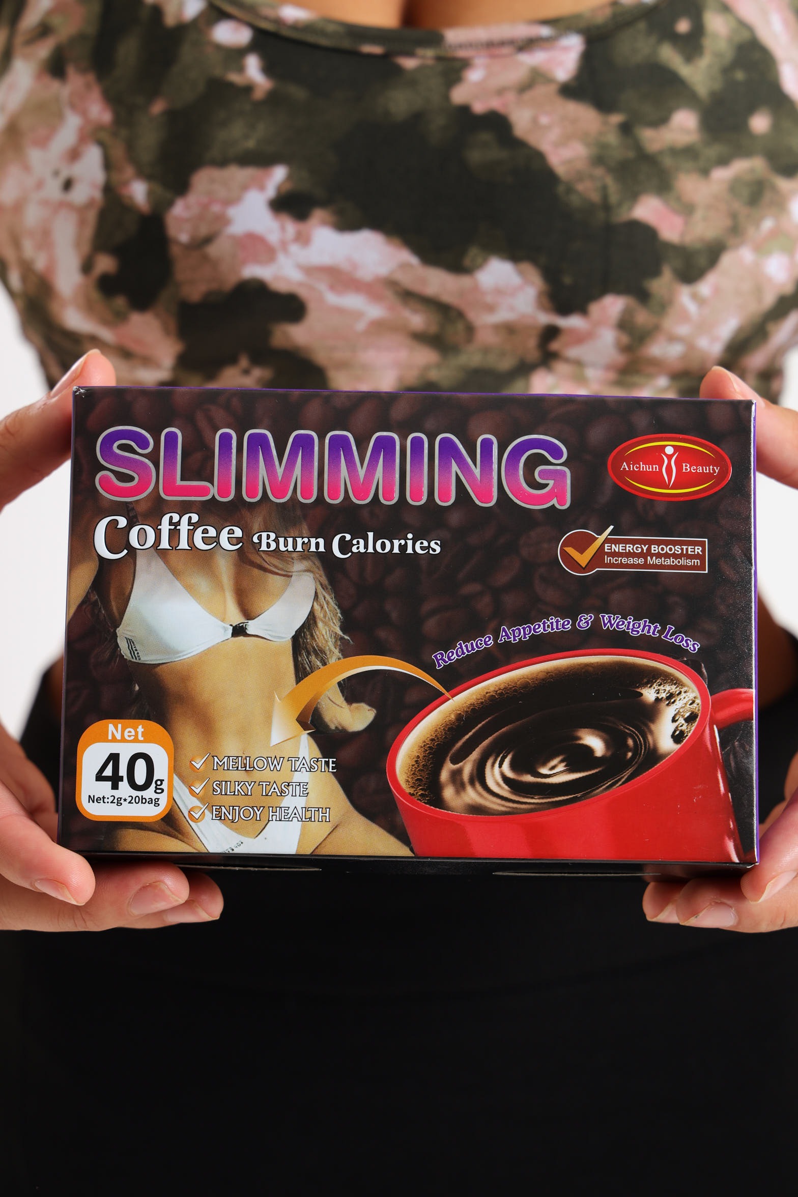 99 Mall Offer Magic Slimming Coffee - Weight Loss & Fat Burner Instant Coffee Mix with Natural Ingredients to Boost Metabolism, Curb Appetite, and Support Detox - Box of 20 Sachets By 99 Stores