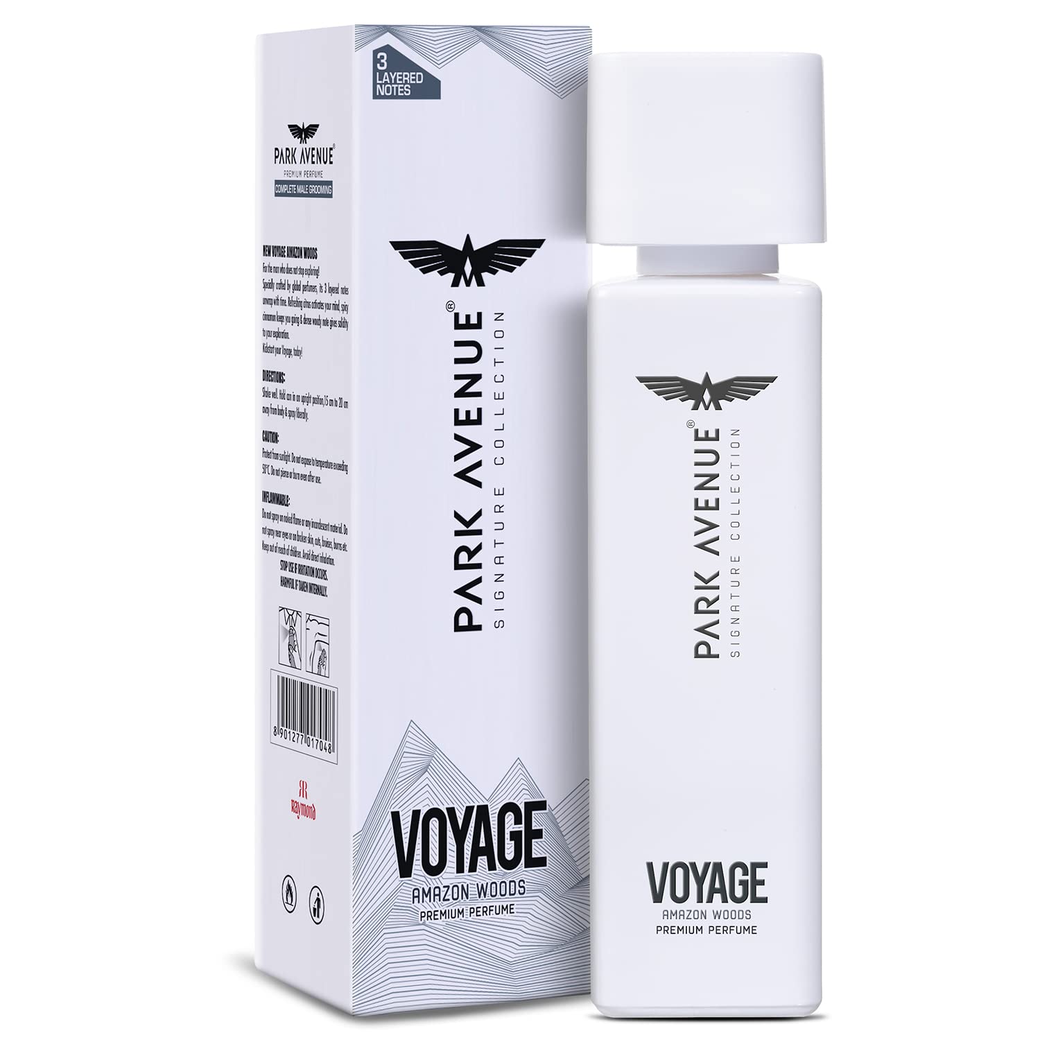 ParkAvenue Voyage Amazon Woods (Pack Of 2 * 120ml) | Signature Collection Perfume For Men