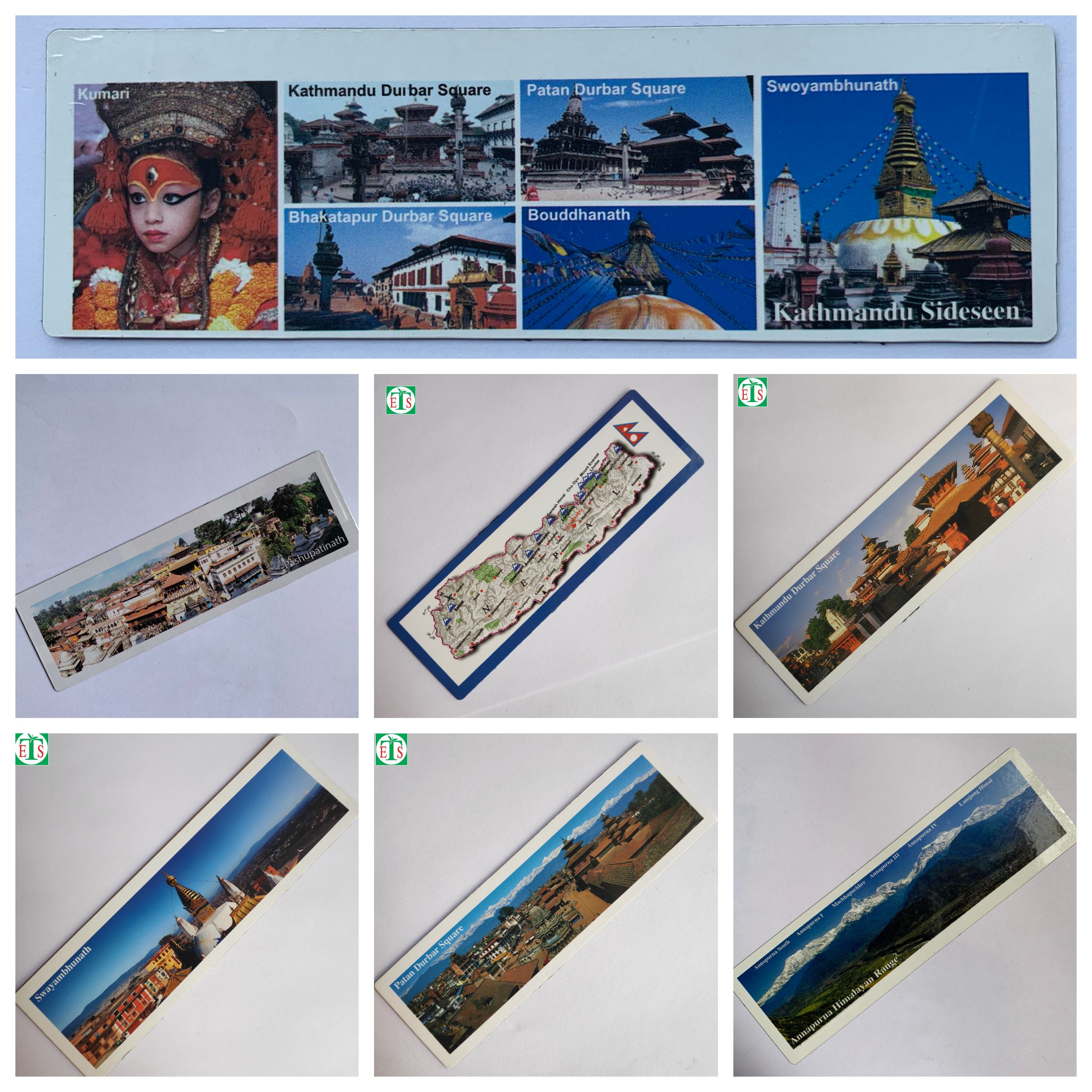 Fridge Magnet with Pashupatinath Panorama (14cm)