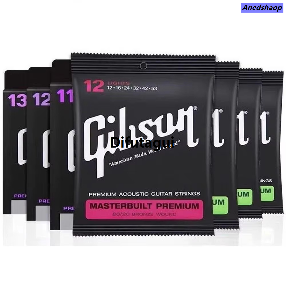 Difutagui 1 Set 6 Strings SAg Series Gibson Guitar Strings G【2025 Version】ood Sales promotion Sound Bronze Long Life Electric Guitar Strings