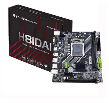 ESONIC H81 Motherboard with M.2 NVMe SSD Slot , Supports 4th Gen Processor