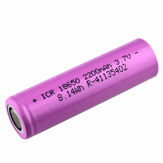 2200mAh 3.7V 🔋Rechargeable Lithium-Ion Battery Cell for Multi-Purpose Replacement LED Light, Bluetooth Speaker, Trimmer, Power Bank & Torch Use