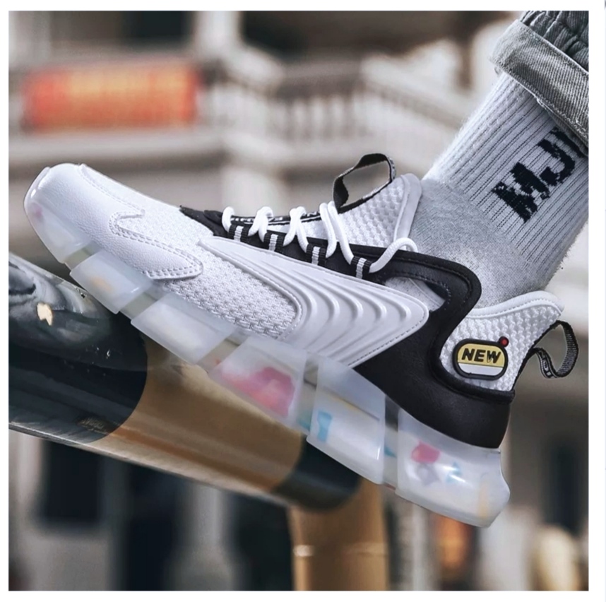 Mess Flying Trendy Breathable Shoes for Men /SALE/SALE/ HJ-90)