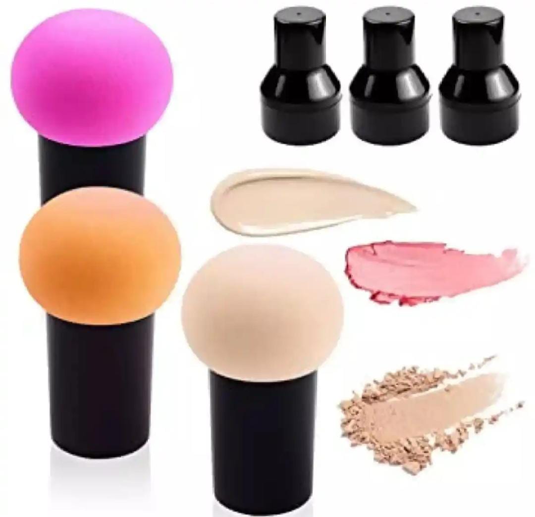 ADITYA JIGREE=Beauty Blender Sponge Mushroom Cosmetic Makeup Puff