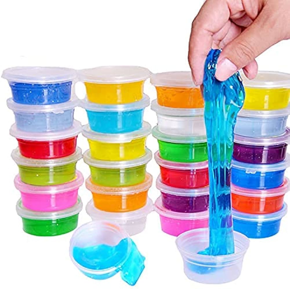 Magic Slime Clay Soft Slime Magic Toy 12 pcs Pack Educational Toy