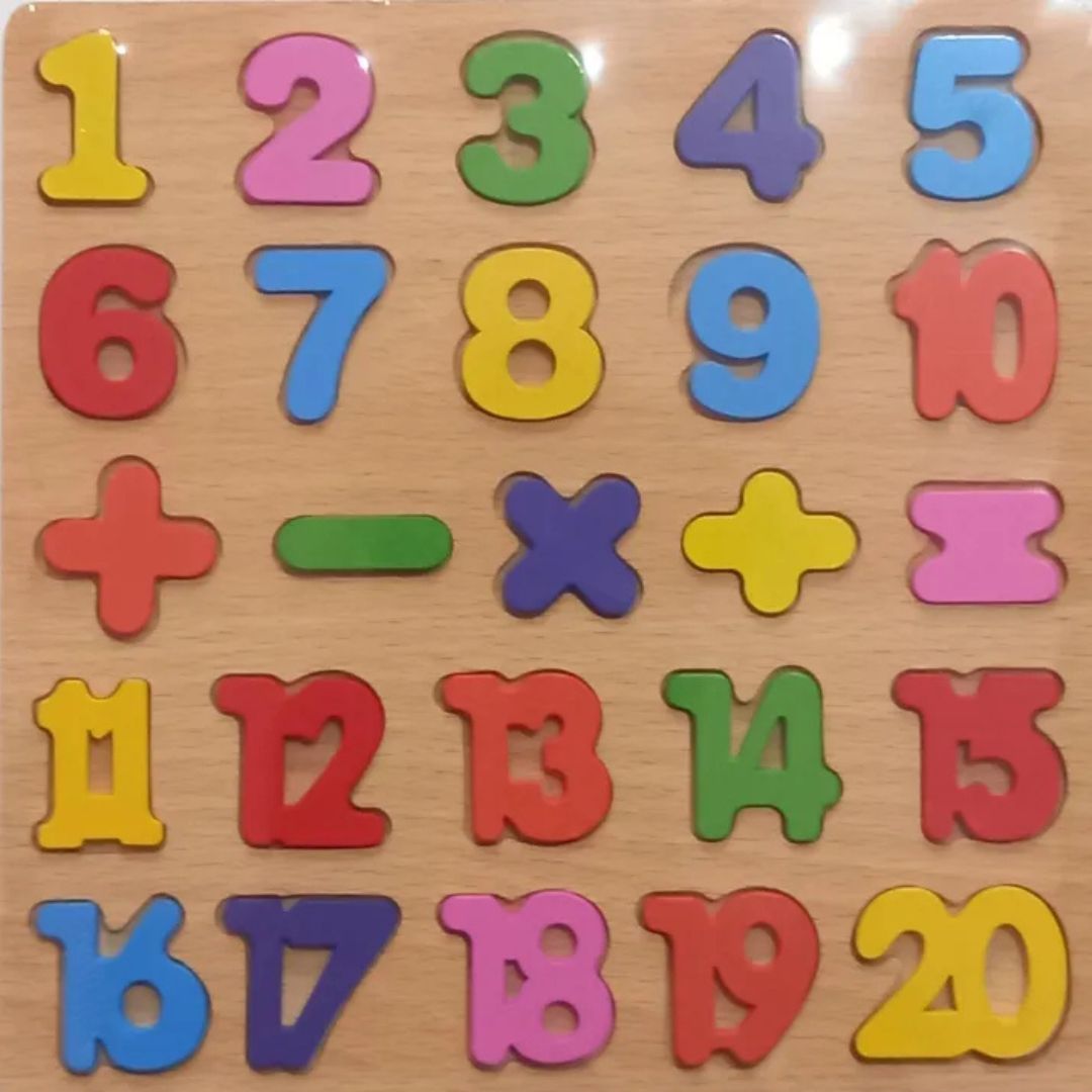 Wooden Educational Shape Board For Baby