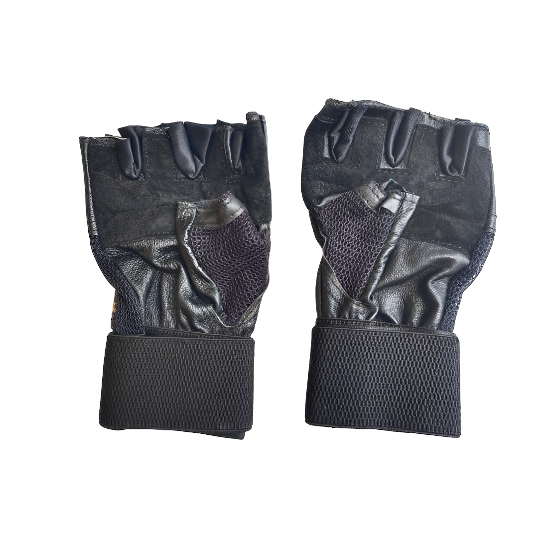 Gym Gloves Leather, High Standard Gym Glove With Wrist Support, Weight Lifting Gym Gloves Hand Protector For Fitness Training