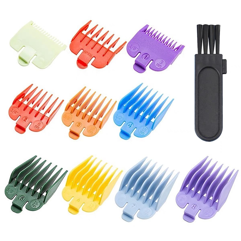 JAERBEE Clipper Guards Set for Most Clippers Caliper Comb Limit Positioning Comb Replacement 1/16 to 1 Inch Hair Clipper