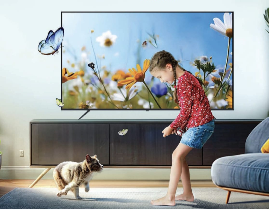 Hyundai LED TV / QLED 4K/ UHD LED TV 65" Android 14.0 Google TV / 2 GB RAM , 64 GB ROM