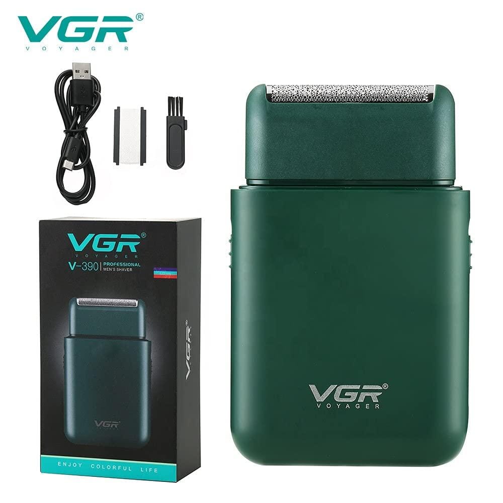 VGR Car Razor Portable Razor Electric Mini Razor Push White Reciprocating Shaving V-390
