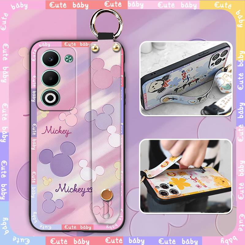 Anti-knock Waterproof Phone Case For OPPO A5 5G/4G 2025 Global Kickstand Anti-dust Phone Holder Shockproof Soft case