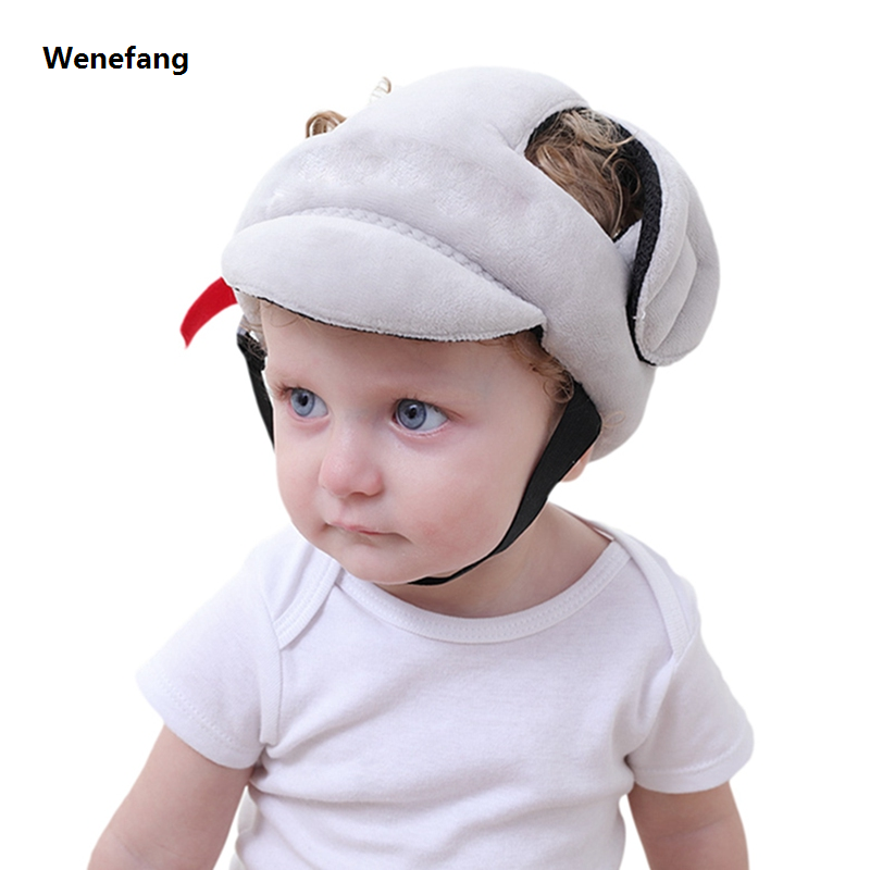 Wenefang Baby Boys Girls Head Protection Hat Toddler Drop Crash Cap Shatter-resistant Safety Soft Helmets