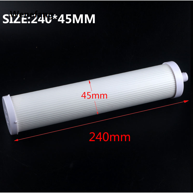 Wenefang 10 Inch Water Purifier Sinter Carbon Block 13MM Silk Teeth CTO KitchenWater Purifier Compress Odor Carbon Rod Filter Element