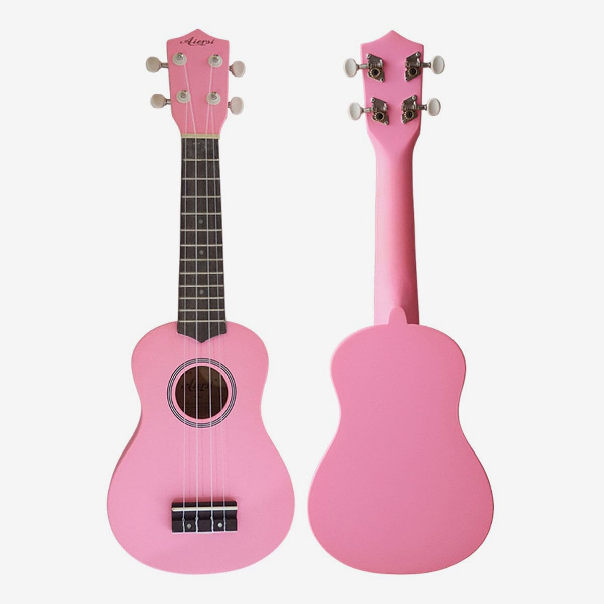 Aiersi 21 inch Ukulele with Bag Pink