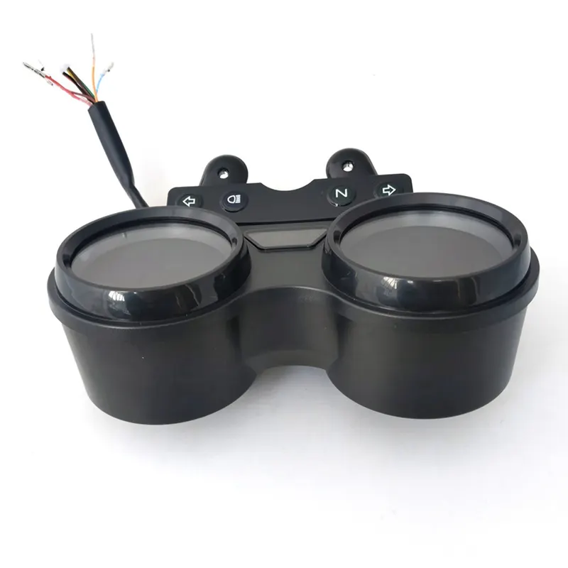 Digital LCD Odometer Speedometer for YBR 125 with Mobile USB Charge RPM Dashboard