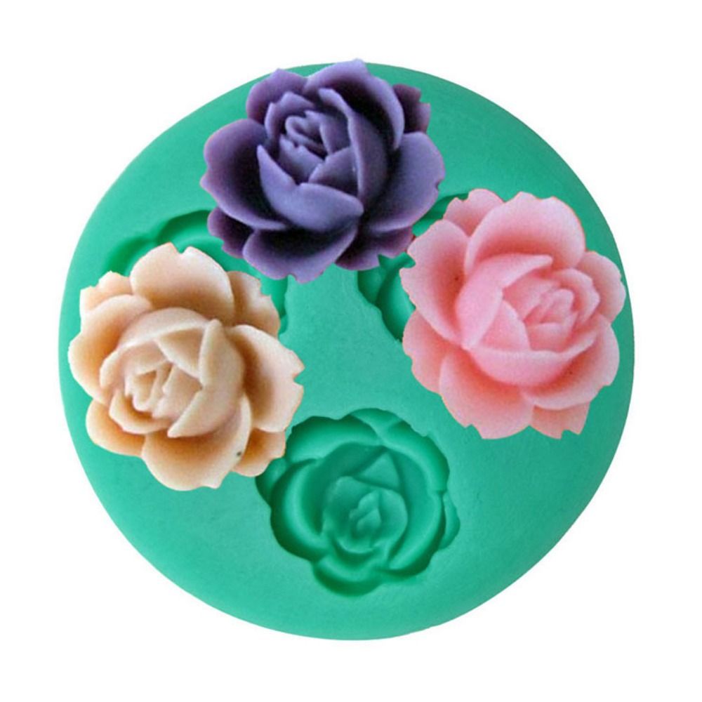 Mini 3d Silicone Soft For Candy Cookie Soap Non-Stick Fondant Mold Chocolate Mold Cake Decoration Tool Polymer Clay Making Mould