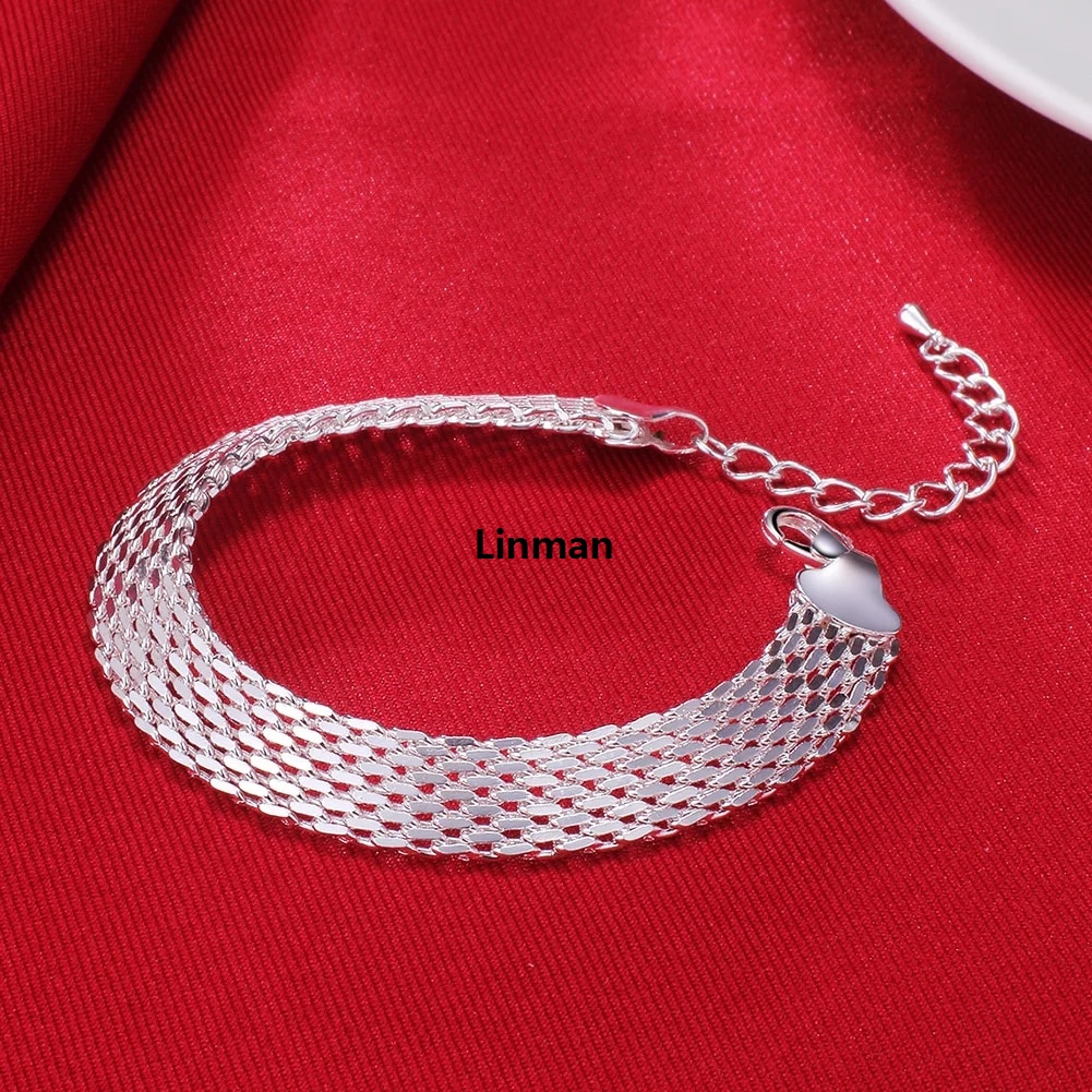 Linman Jewelry Party Wedding Chain Weaving Fashion ExquisiFifty percent discount te New Arrivals Hot Ladies Bracelet Christmas Gifts
