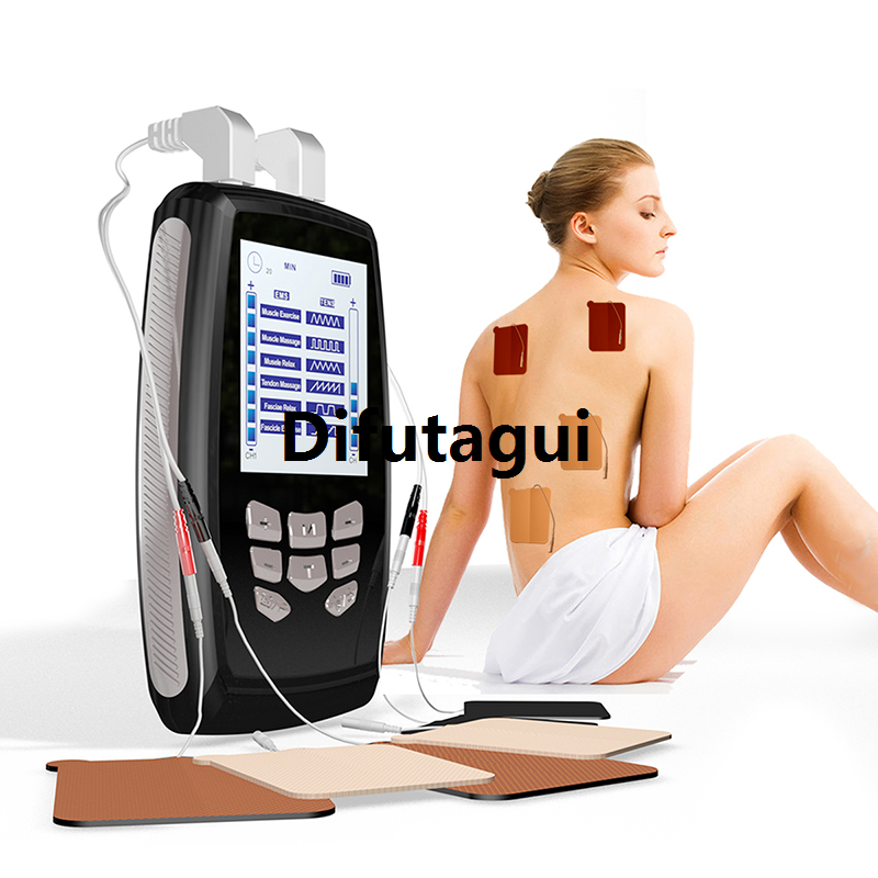Difutagui New specials Tens Unit 12 Modes 16 Intensity Electric Stimulation Affordable Massager Muscle EMS Body Massager Health Care Machine