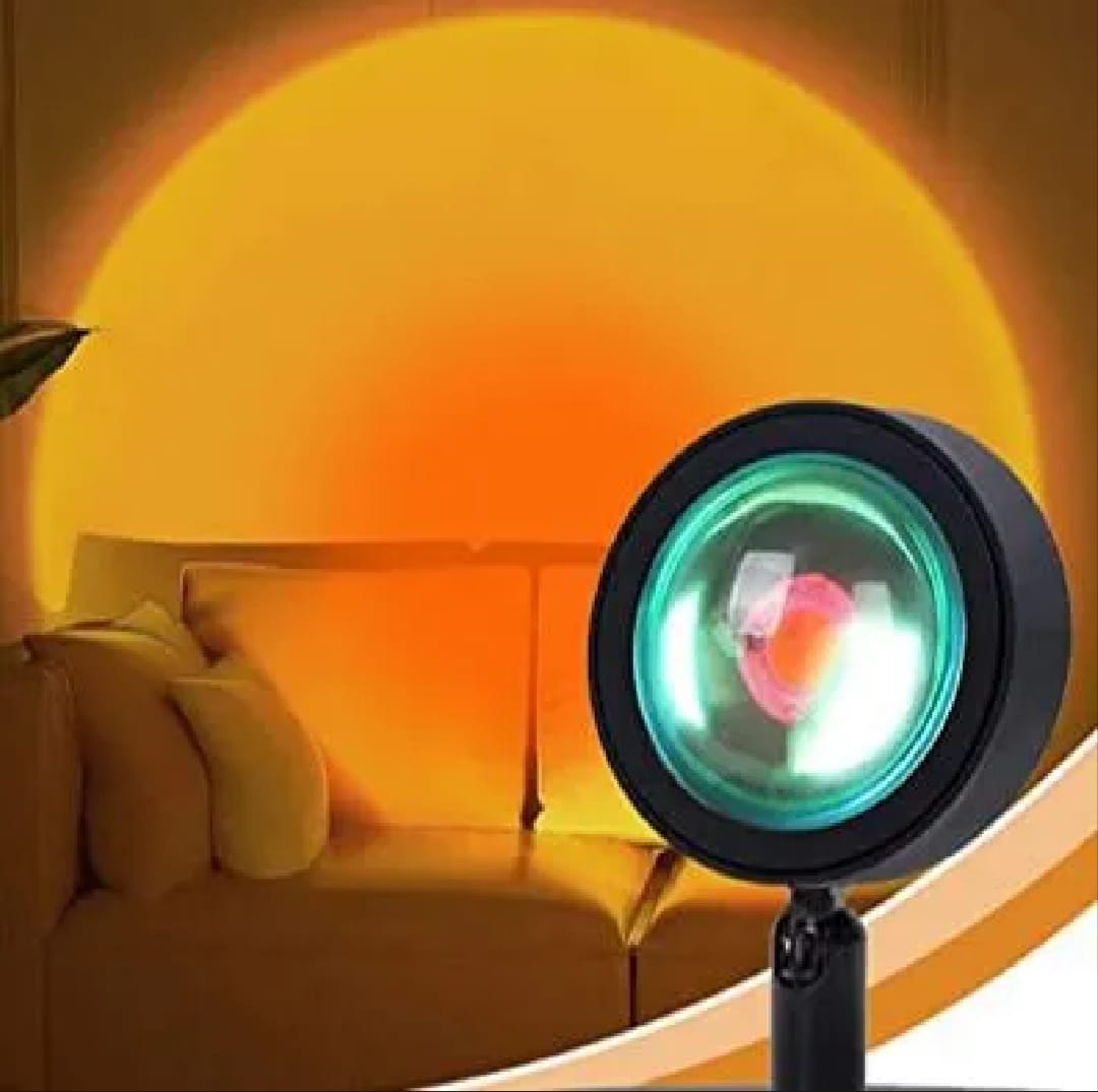 Sunset Projection Lamp, Oceantree Sunset Lamp Projector Night Lights for Romnatic Photography Party Bedroom Decor (Sunset)